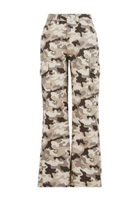 Alt laienevad teksad - beige camo