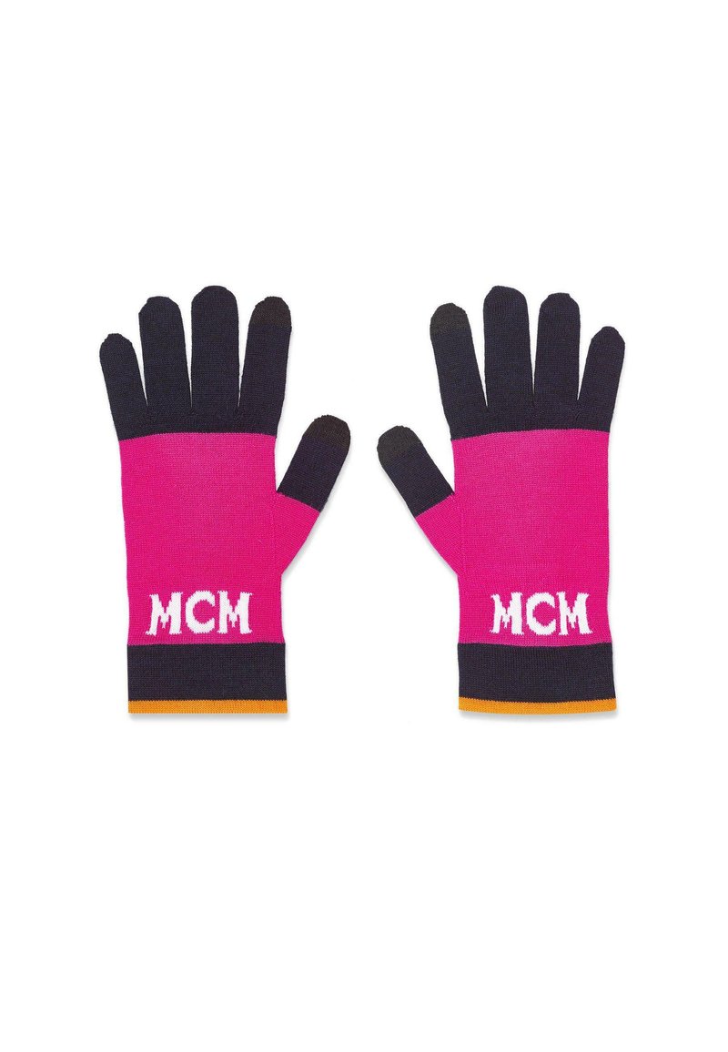 MCM FORMATIVE LOGO Gloves Pink Zalando de