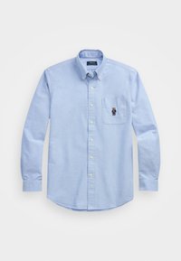 CUSTOM FIT POLO BEAR OXFORD SHIRT - Vapaa-ajan kauluspaita - blue