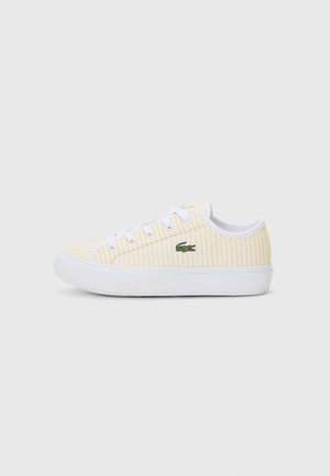 BACKCOURT ESSENTIALS UNISEX - Matalavartiset tennarit - light yellow/white