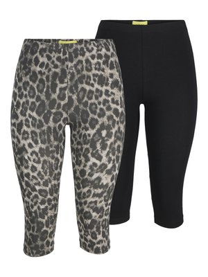 JJXX, JXGIGI STR HW KNICKERS 2PK JRS - Pantaloni scurți - black/multi coloured