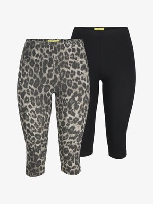 JJXX, JXGIGI STR HW KNICKERS 2PK JRS - Short - black/multi coloured