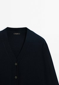 Massimo Dutti Neuletakki - dark blue