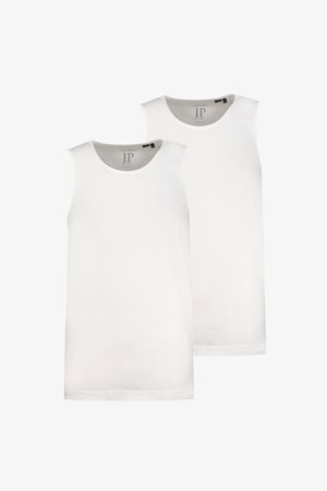 JP1880, JP 1880 HERREN GROSSE GRÖSSEN TANK TOP, 2ER-PACK 796858 - Top - schneeweiß