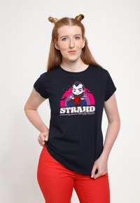 Henry Tiger DUNGEONS & DRAGONS STRAHD CHIBI - Camiseta estampada - navy blue