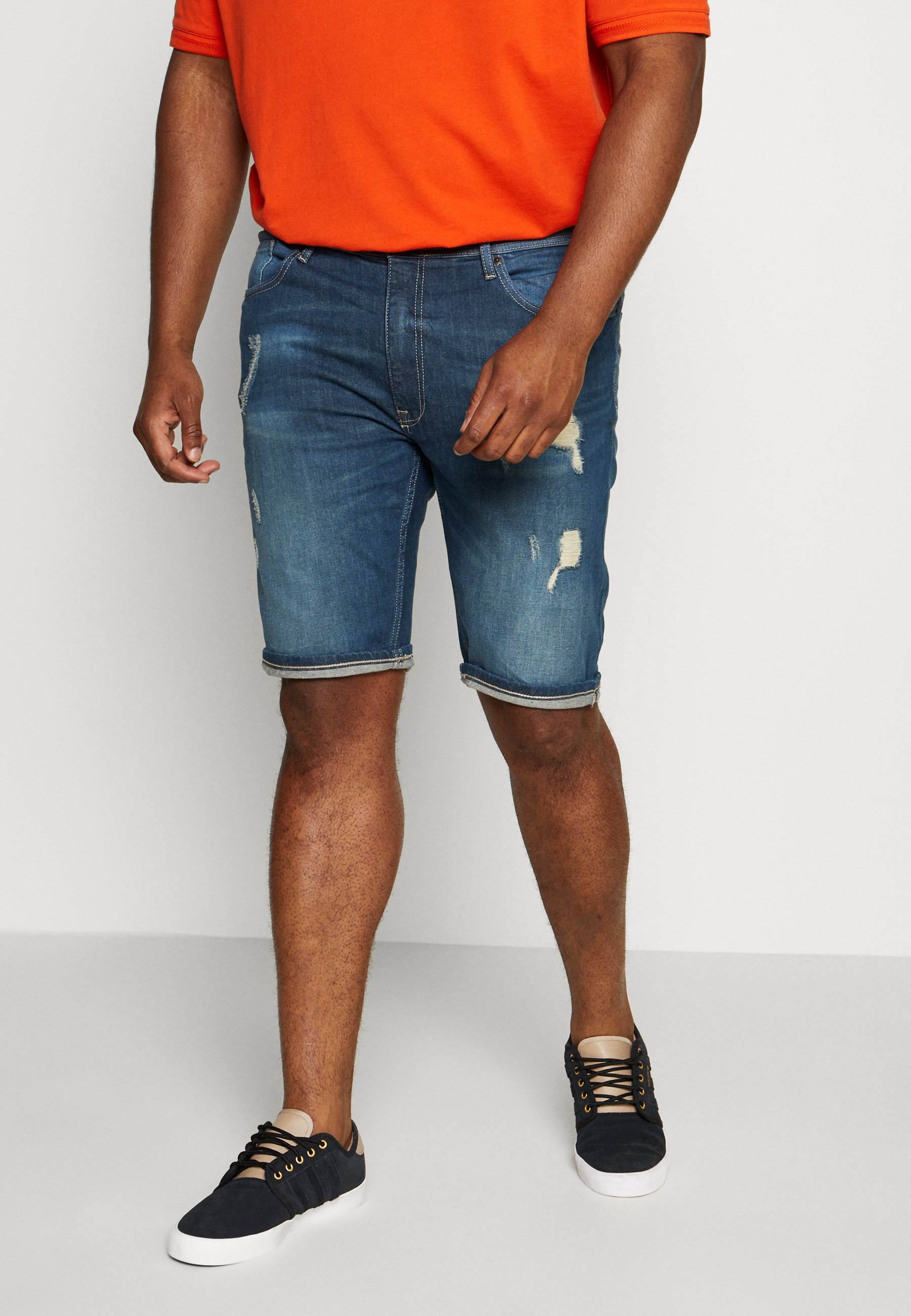 Burton Menswear London BIG CAST Jeansshorts blue Burton Menswear London Jeansshorts - blue