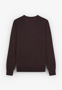 Scalpers CLASSIC V NECK  - Pulover - burgundy