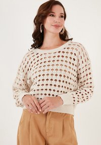 LELA - Strickpullover - ecru Thumbnail-Bild 1