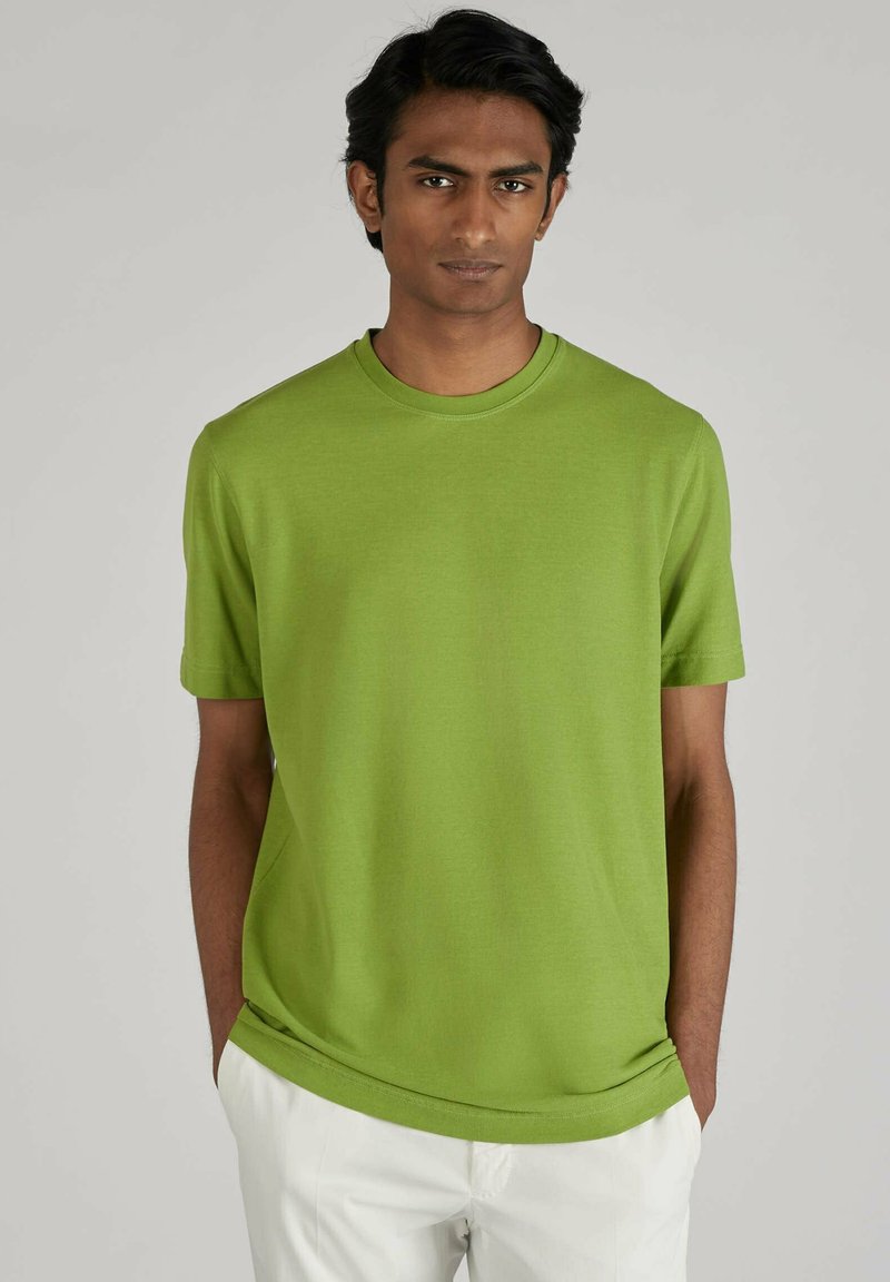 Slowear ZANONE-ICECOTTON - T-shirt basique - verde mela