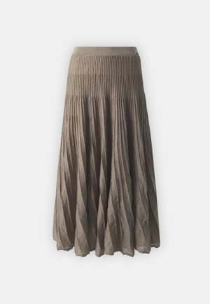 TWINSET SKIRT - A-snit nederdel - cammello melange