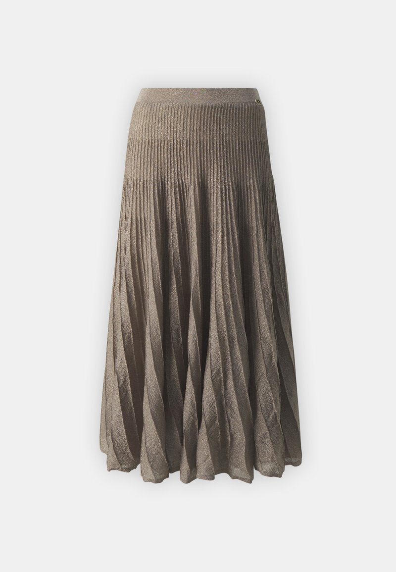 TWINSET A-lijn rok goudkleurig TWINSET A-lijn rok goudkleurig