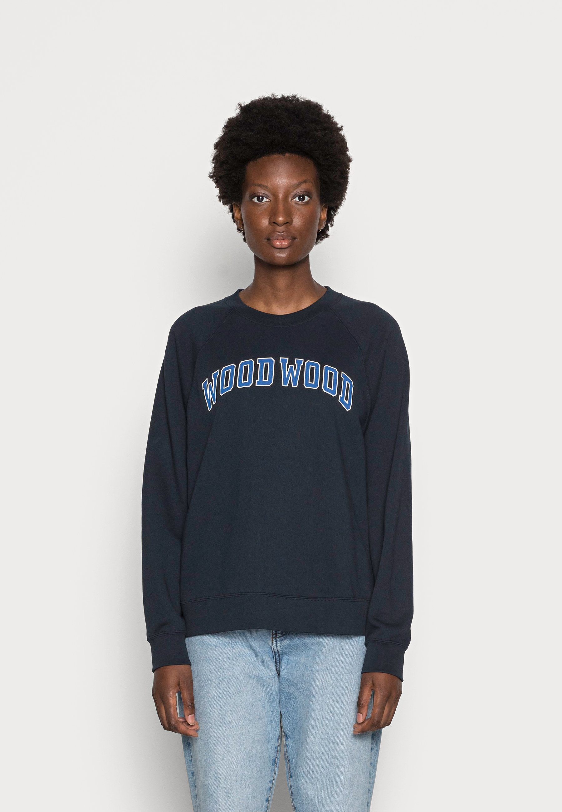 Wood Wood HOPE IVY - Sweatshirt - navy/dark blue - Zalando.de