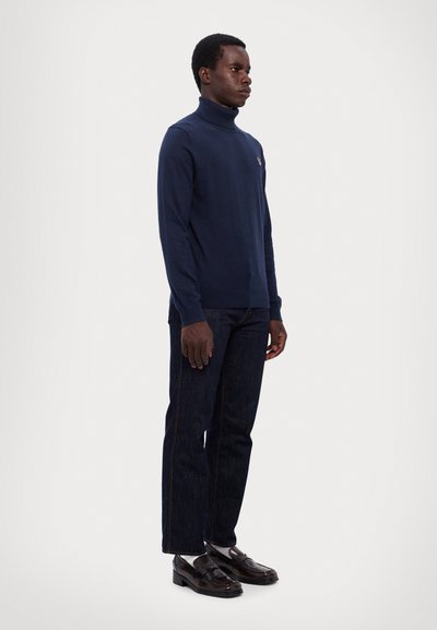 PS Paul Smith ROLL NECK SWEATER  - Stickad tröja - dark blue