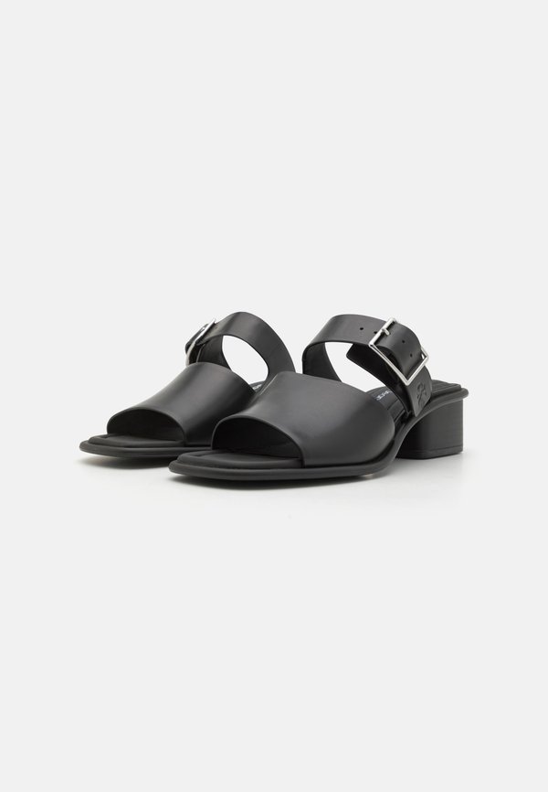 HEEL SQUARE BUCKLE - Heeled mules2