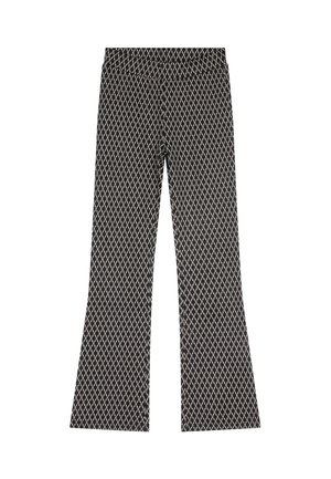 MEIDEN DIAGONAL CHECK  - Broek - black
