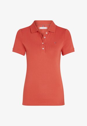Tommy Hilfiger, SLIM FIT - Poloshirt - breton stripe orange flash
