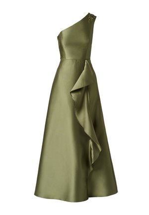 Adrianna Papell, ONE SHOULDER MIKADO GOWN - Ballkleid - jungle olive