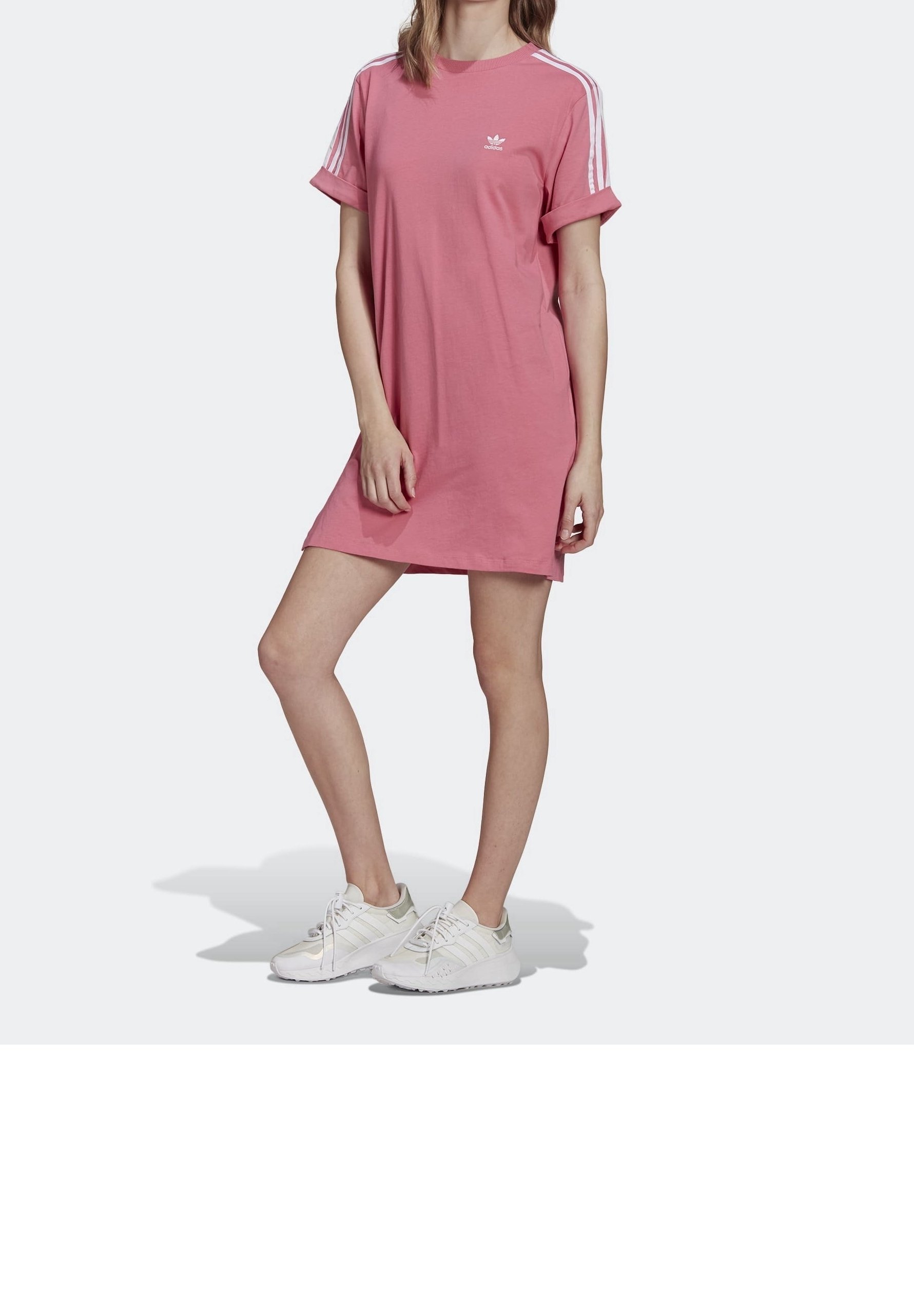 adidas Originals Jersey dress - pink - (Pre-owned) - Zalando.ie