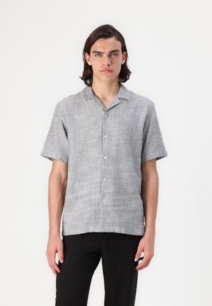 RELAXED SHIRT - Chemise - coal grey blue