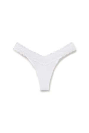 Intimissimi, 80S-STYLE BRAZILIAN - Tanga - white