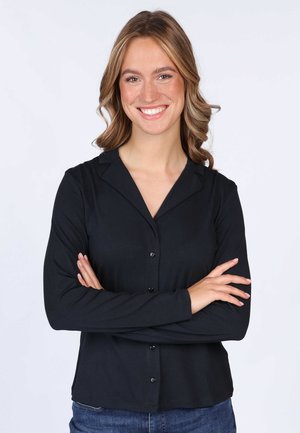 CELESTARA - Button-down blouse - black