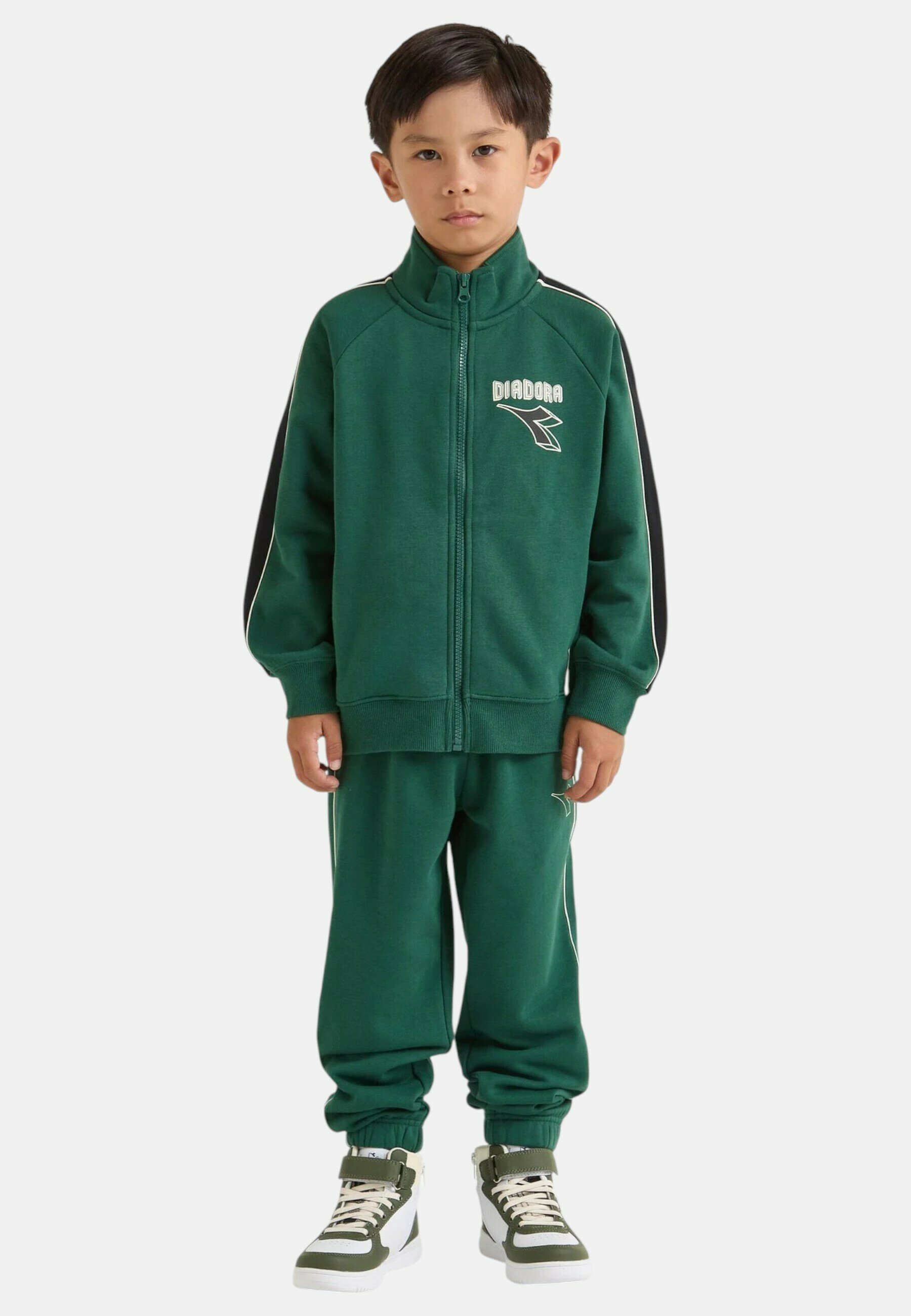DeFacto B7772A8 Maglia Tuta Bambino - Colore Verde Scuro, 63% Cotone 37% Poliestere, Chiusura Con Tirante