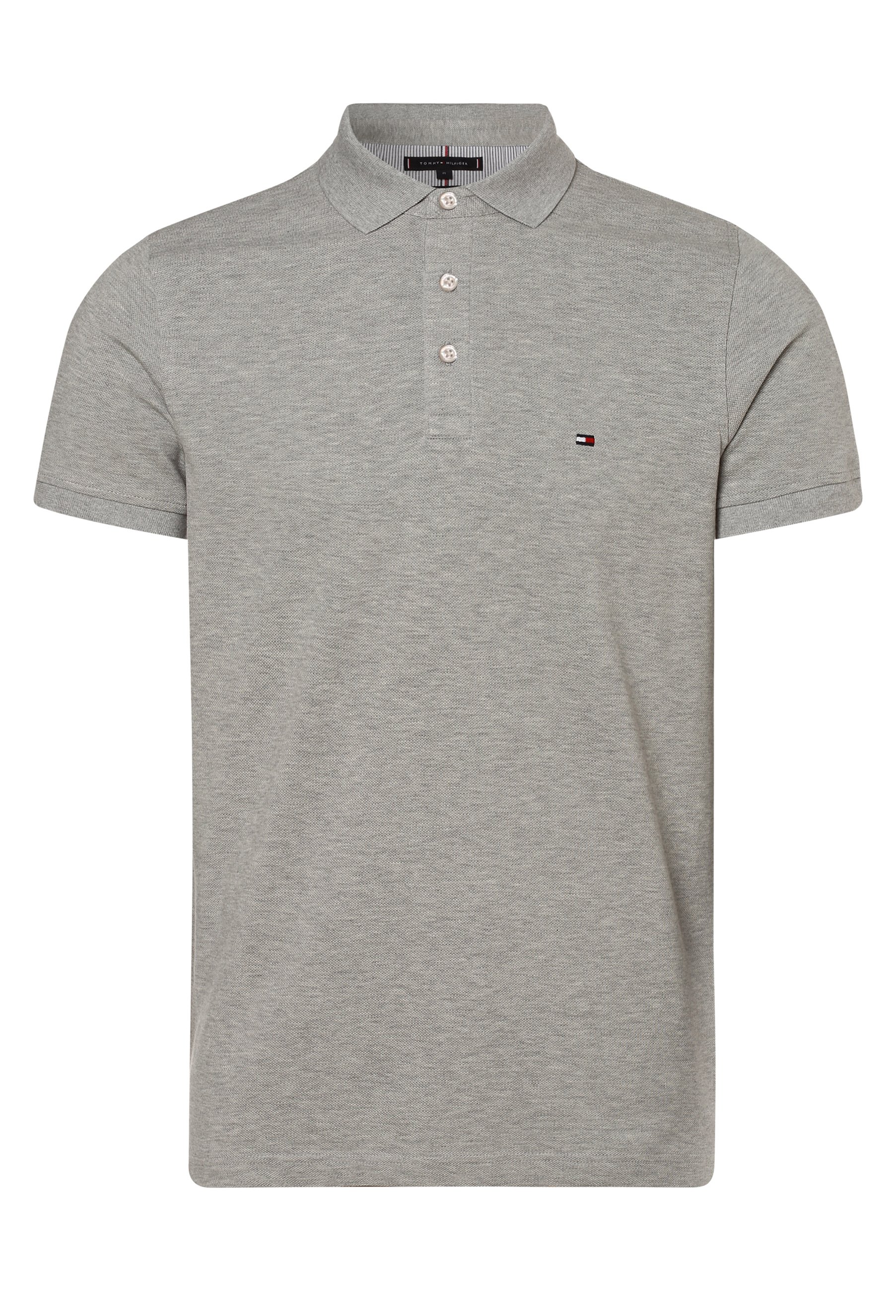 Tommy Hilfiger SLIM Polo shirt hellgrau/grey - Main Image