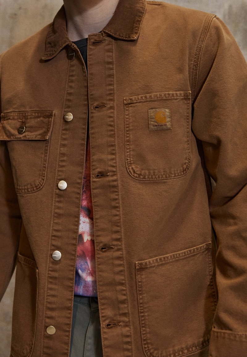 Carhartt WIP Tunn jacka - light brown