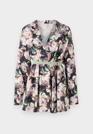 Norma Kamali SUPER OVERSIZED SHIRT DRESS - Robe chemise - peony