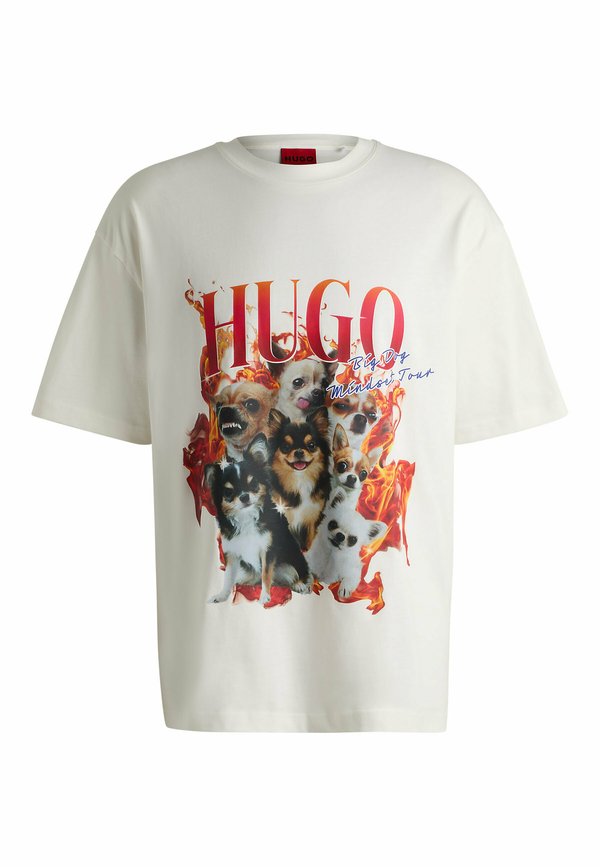 DUGIE - Print T-shirt - natural two4