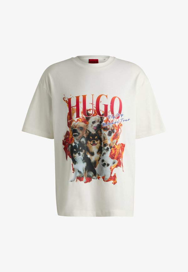 DUGIE - Print T-shirt - natural two4