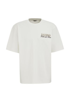 WE Fashion, T-shirt imprimé - off-white