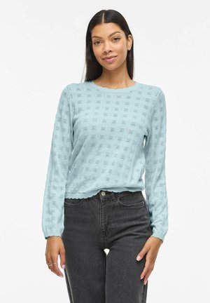VILA VIAMBELLE LANGARM - Pulóver - nantucket breeze