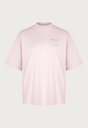 Pegador CHAPI HEAVY OVERSIZED TEE - Majica kratkih rukava s printom - washed bubblegum