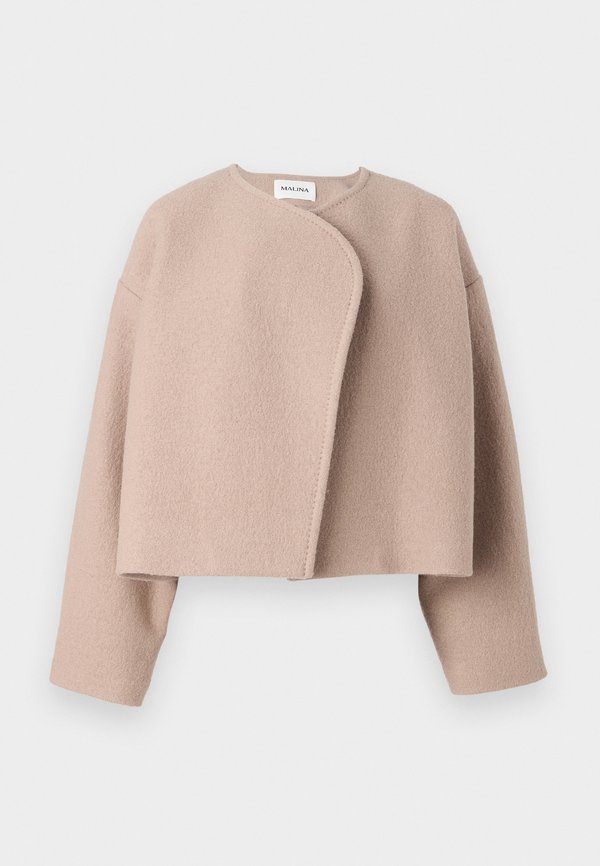 ELIA CROPPED JACKET - Light jacket - greige4