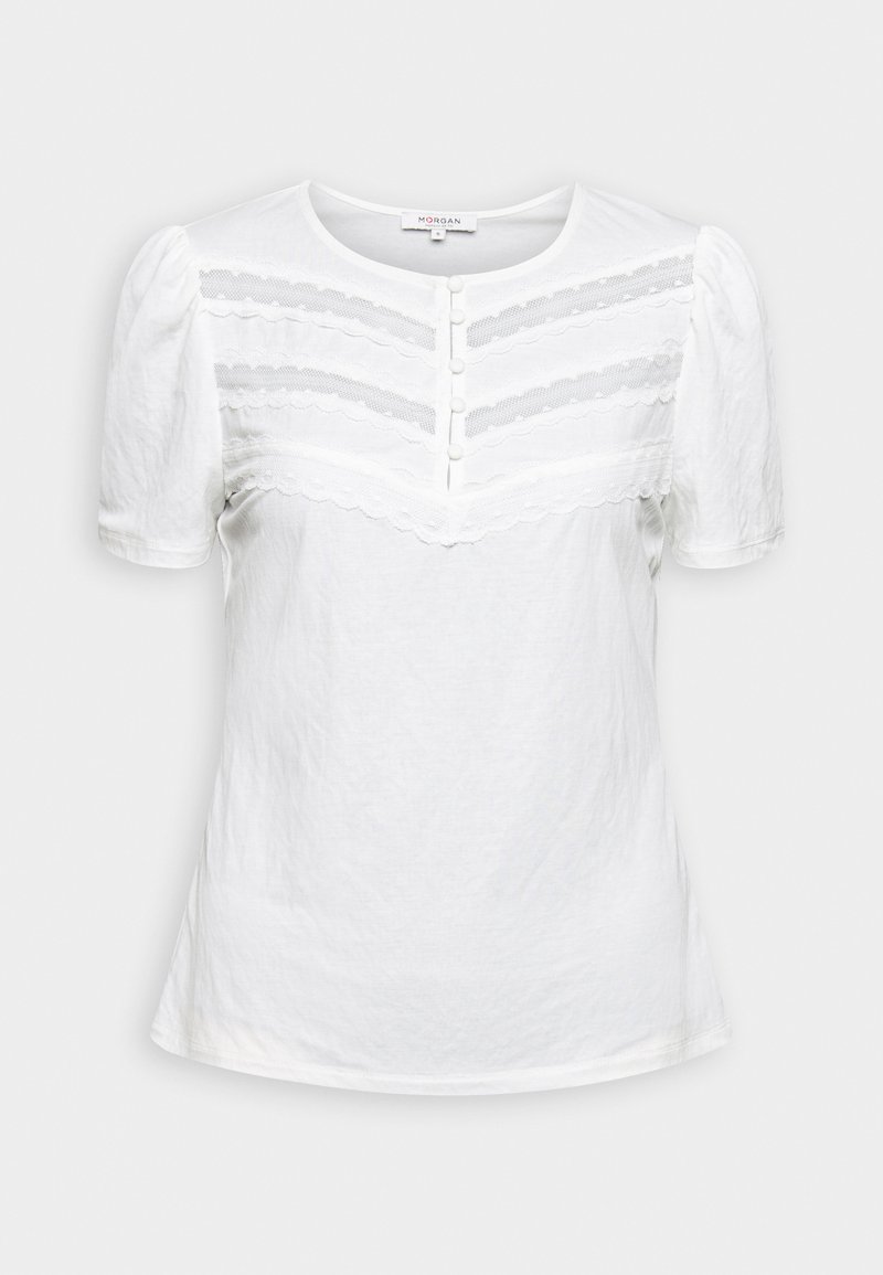 Morgan T-shirt print crème Morgan T-shirt print crème