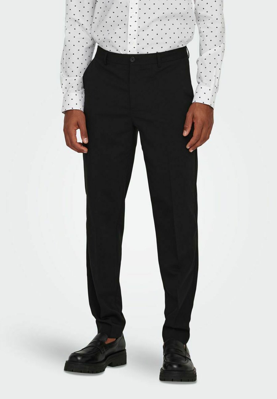 Pantaloni Eleganti Uomo ONLY & SONS - Taglio Moderno In Viscosa E Poliestere, Vita Media - Foto 4