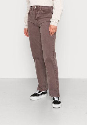 Jeans Straight Leg - brown