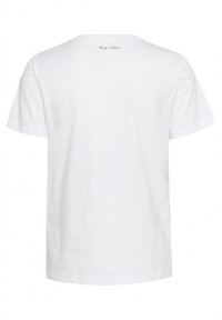 T-shirt bianco in cotone con vestibilità rilassata. Presenta maniche corte, collo a giro e la scritta "Part Two" stampata centralmente sulla parte alta della schiena.