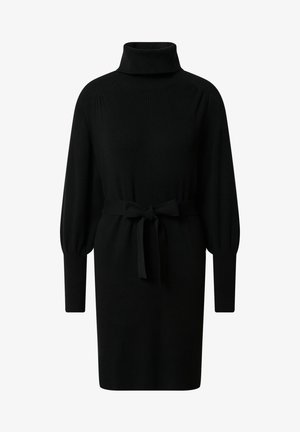 EDITED MALENE - Gebreide jurk - schwarz