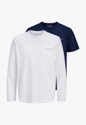 COLLEGE SS/LS SET - Osnovna majica kratkih rukava - weiß