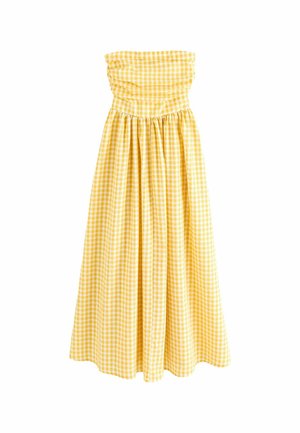 Maksimekko - yellow gingham