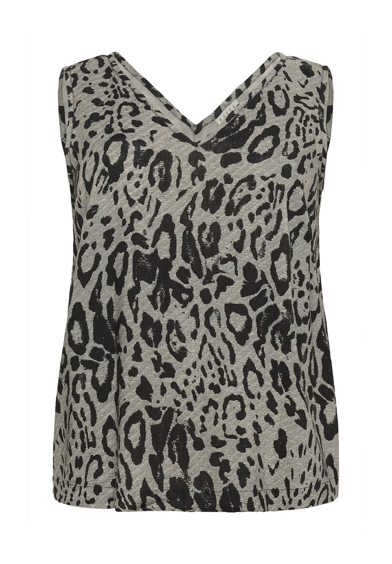 Kaffe Curve Top grijs