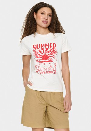 KUVISZ - Print T-shirt - ice