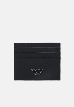 Emporio Armani HOLDER UNISEX - Portemonnee - black