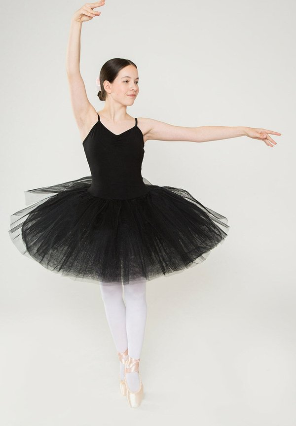 BALLETT ÜBUNGS-TUTU ALDA AUS 8 LAGEN FESTEM  - Sportkleid - schwarz
