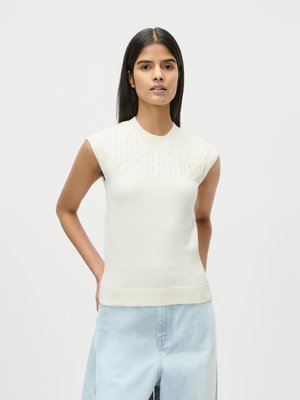 NASTASJA - Μπλουζάκι με στάμπα - offwhite