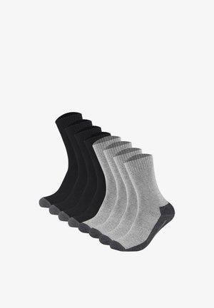 camano, CAMANO CAMANO UNISEX SOCKEN - PRO TEX FUNCTION, EINFARBIG, 8ER PACK - Socks - schwarz grau