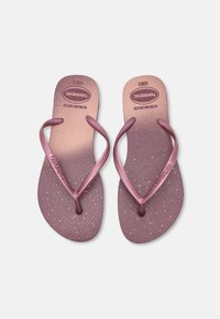 Havaianas - SLIM GLOSS - T-bar sandals - purple soil Thumbnail Image 1