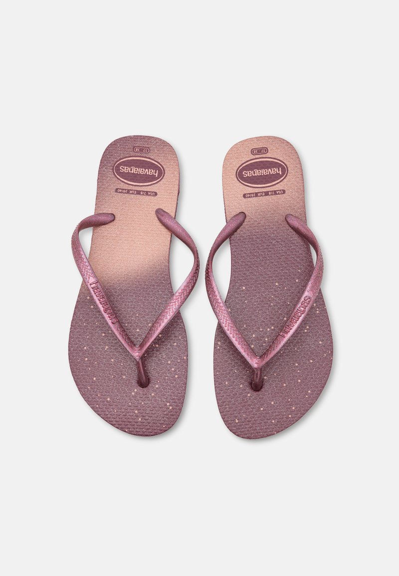 Havaianas - SLIM GLOSS - Varvassandaalit - purple soil, Suurenna